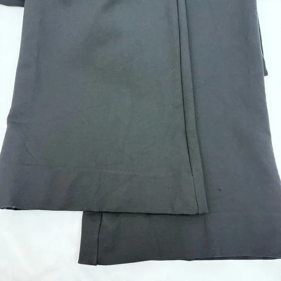 SPANX The Perfect Sleeveless Jumpsuit Ponte Knit Classic Black Flare Wide Leg